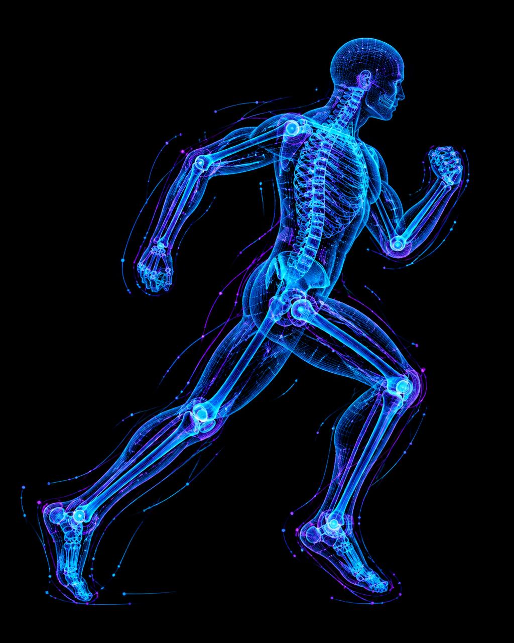 Escaneamento biomecânico do corpo